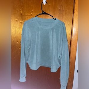 Softstream Perfectly Oversized Cropped Crew